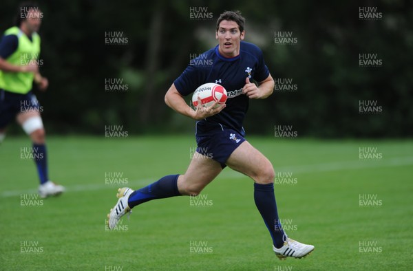 18.08.11 - Wales Rugby Training - James Hook during training. 