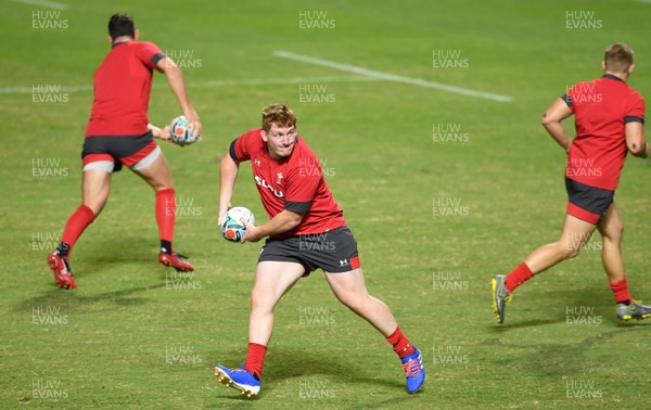 180919 - Wales Rugby Training - Rhys Carre during training