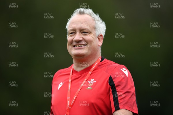181021 - Wales Rugby Training - Paul Stridgeon during training