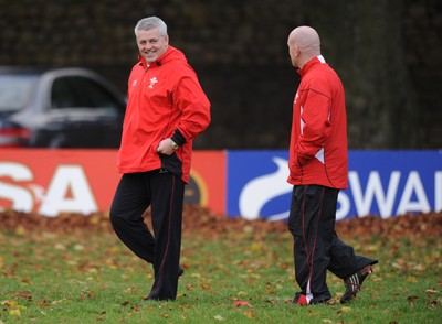 Wales Rugby Training 181108