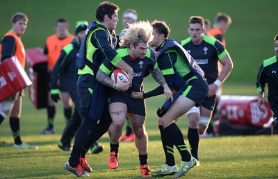 181114 - Wales Rugby Training -Richard Hibbard during training