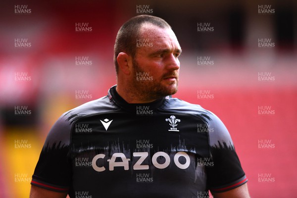 181122 - Wales Rugby Training - Ken Owens during training