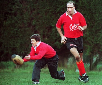 Wales Rugby Training 190195