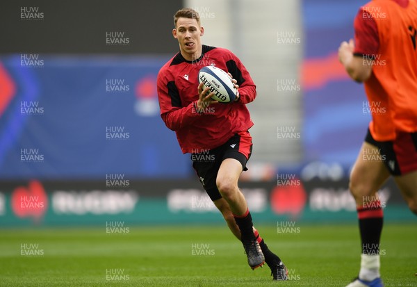 190321 - Wales Rugby Training - Liam Williams during training