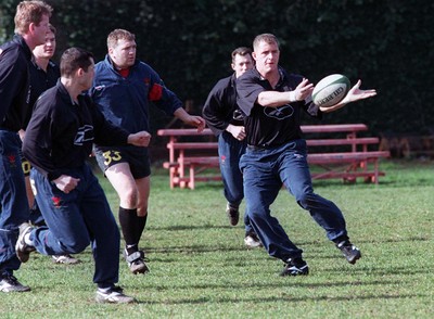 Wales Rugby Training 190398