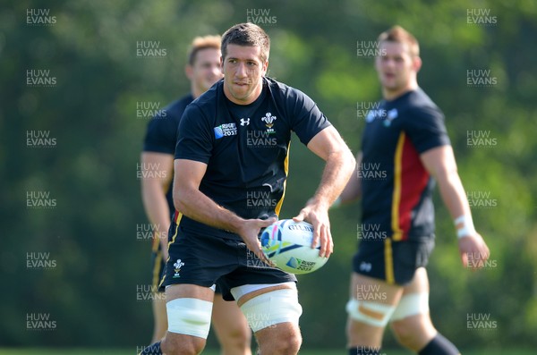 190915 - Wales Rugby World Cup Training -Justin Tipuric during training