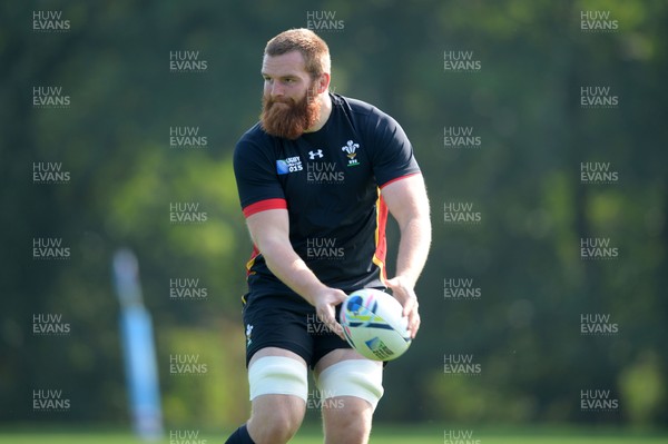 190915 - Wales Rugby World Cup Training -Jake Ball during training