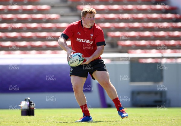 190919 - Wales Rugby Training - Rhys Carre during training