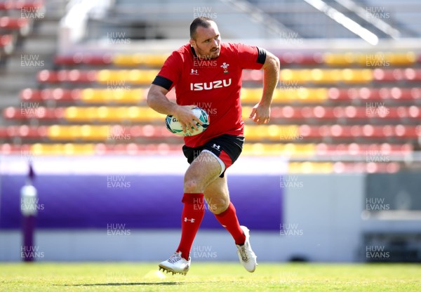 190919 - Wales Rugby Training - Ken Owens during training