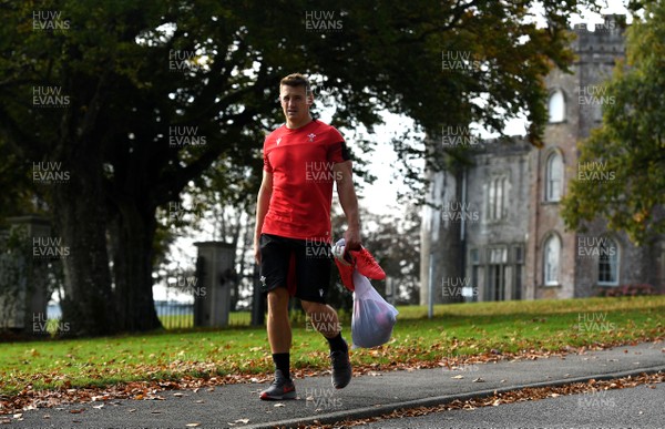 191020 - Wales Rugby Training - Jonathan Davies during training