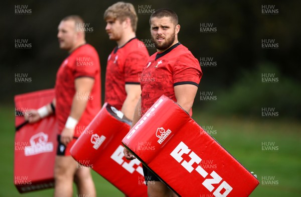 191020 - Wales Rugby Training - Nicky Smith during training