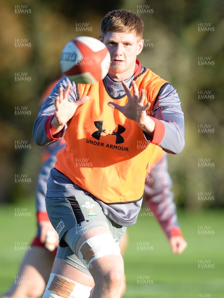 191113 - Wales Rugby Training -Andrew Coombs during training