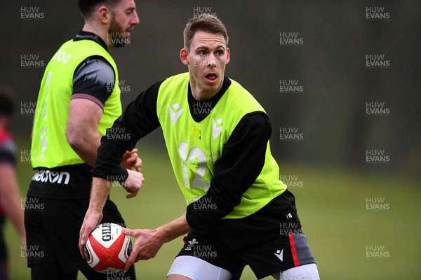 200223 - Wales Rugby Training - Liam Williams during training