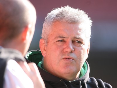 20.03.09 - Wales Rugby Wales head coach Warren Gatland  a training session ahead of his sides Six Nations decider against Ireland tomorrow (Sat) 