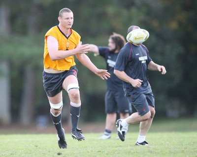 20.05.07  Wales rugby on Tour to Australia Brent Cockbain during training in Terrigal. 