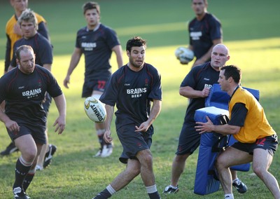 20.05.07  Wales rugby on Tour to Australia Mike Phillips during  training in Terrigal. 