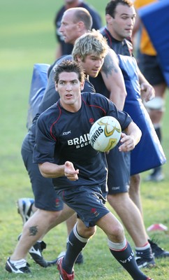 20.05.07  Wales rugby on Tour to Australia James Hook during training in Terrigal. 