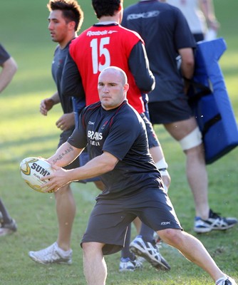 20.05.07  Wales rugby on Tour to Australia Gareth Williams during  training in Terrigal. 