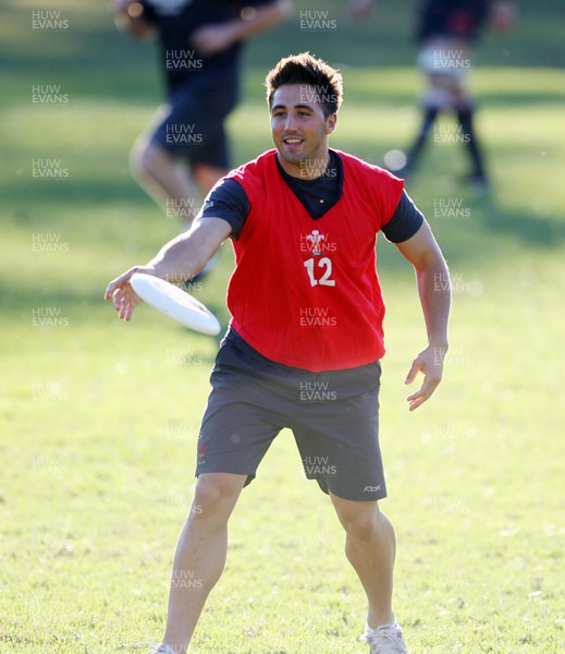 20.05.07  Wales rugby on Tour to Australia Gavin Henson during the warm-up at training in Terrigal. 