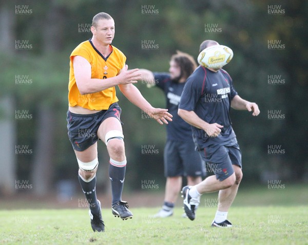20.05.07  Wales rugby on Tour to Australia Brent Cockbain during training in Terrigal. 