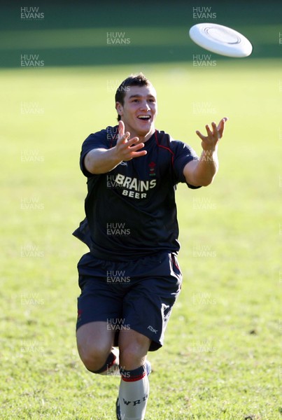 20.05.07  Wales rugby on Tour to Australia Tom James during the warm-up at training in Terrigal. 