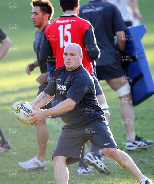 20.05.07  Wales rugby on Tour to Australia Gareth Williams during  training in Terrigal. 