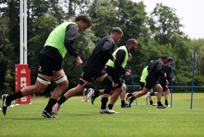200625 - Wales Rugby Training - Alex Mann during training