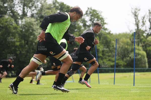 200625 - Wales Rugby Training - Alex Mann during training