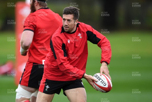 201020 - Wales Rugby Training - Justin Tipuric during training