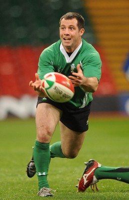20.11.08 - Wales Rugby Training - Wales' Gareth Cooper during training 