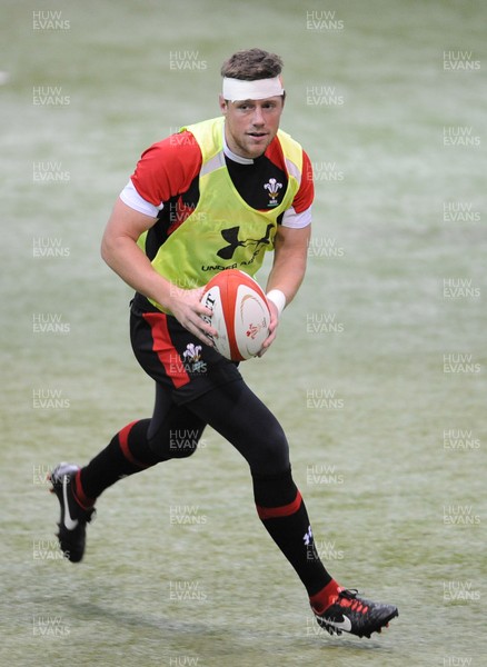 201112 - Wales Rugby Training -Rhys Priestland during training