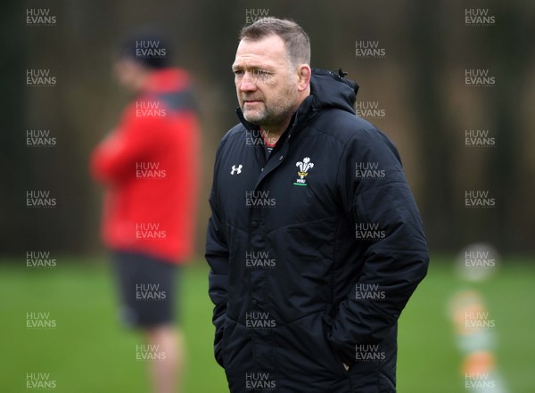 220120 - Wales Rugby Training - Jonathan Humphreys during training
