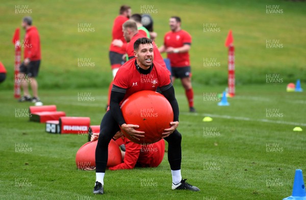 220120 - Wales Rugby Training - Rhys Webb during training