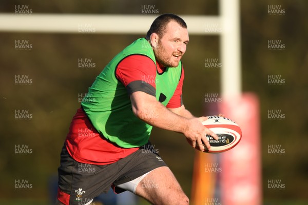 210120 - Wales Rugby Training - Ken Owens during training