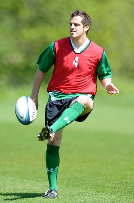 21.05.09 - Wales Rugby Training - Daniel Evans in action during training. 
