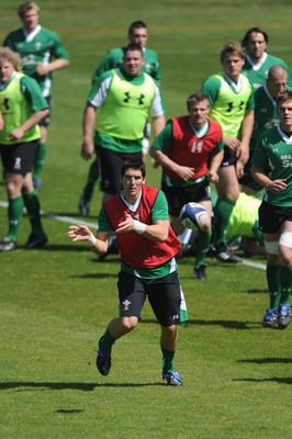 21.05.09 - Wales Rugby Training - James Hook in action during training. 