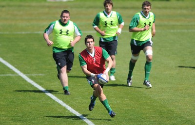 21.05.09 - Wales Rugby Training - James Hook in action during training. 