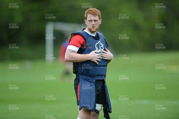 210513 - Wales Rugby Training -Dan Baker during training 