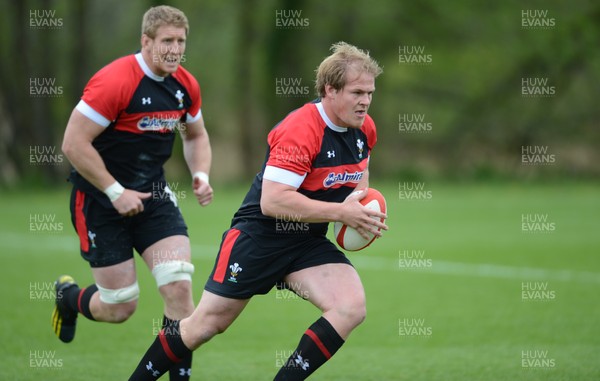 210513 - Wales Rugby Training -Rhys Gill during training 