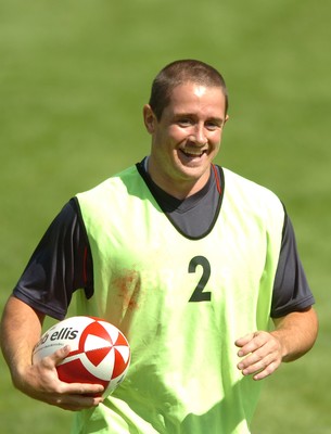 21.08.07 - Wales Rugby Training - Shane Williams during training 