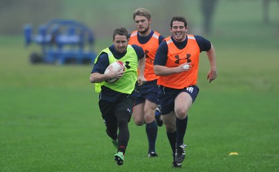 21.11.11 - Wales Rugby Training - Shane Williams during training. 