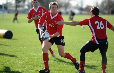 22.06.10 - Wales Rugby Training - Dan Biggar during training. 