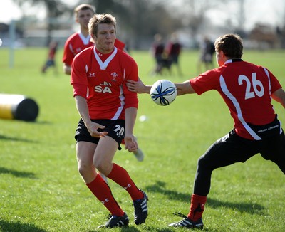 22.06.10 - Wales Rugby Training - Dan Biggar during training. 