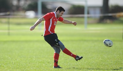 22.06.10 - Wales Rugby Training - Stephen Jones during training. 