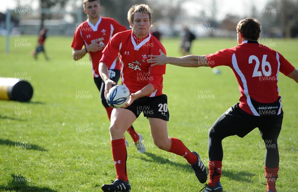22.06.10 - Wales Rugby Training - Dan Biggar during training. 