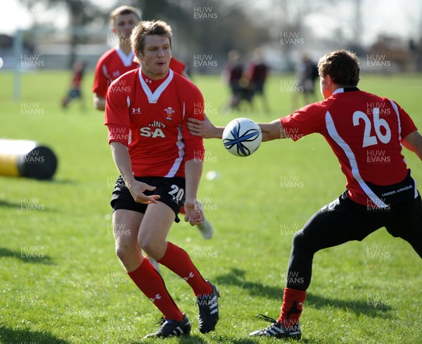 22.06.10 - Wales Rugby Training - Dan Biggar during training. 