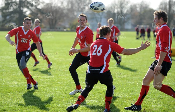 22.06.10 - Wales Rugby Training - Lee Byrne during training. 