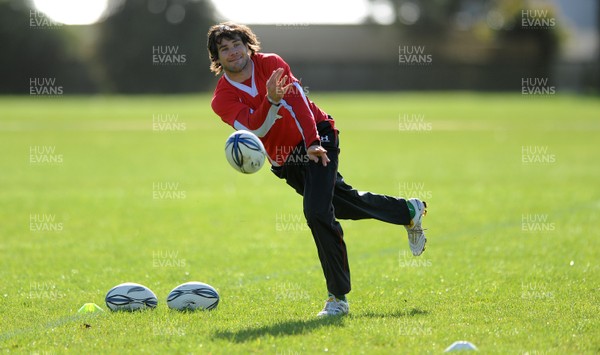 22.06.10 - Wales Rugby Training - Mike Phillips during training. 