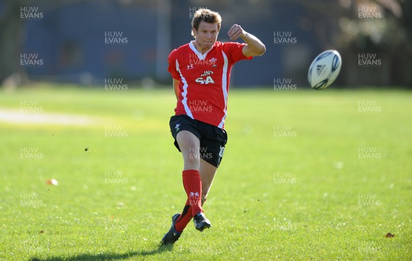 22.06.10 - Wales Rugby Training - Dan Biggar during training. 