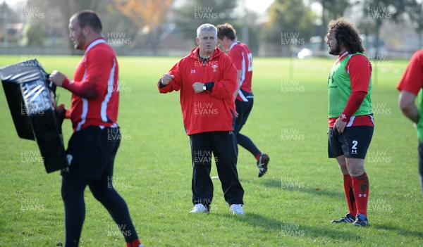 22.06.10 - Wales Rugby Training - Head Coach Warren Gatland during training. 